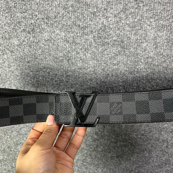 Louis Vuitton LV Initiales Belt - Black M9808 Made in Spain - Picture 4 of 9